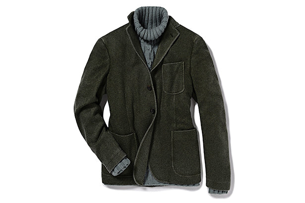 MAN COLLECTION - FALL WINTER 14/15 - The original cashmere fleece: men must also have it
