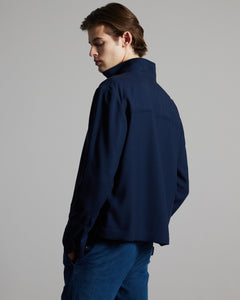 Navy 12.8 Kid Wool jacket