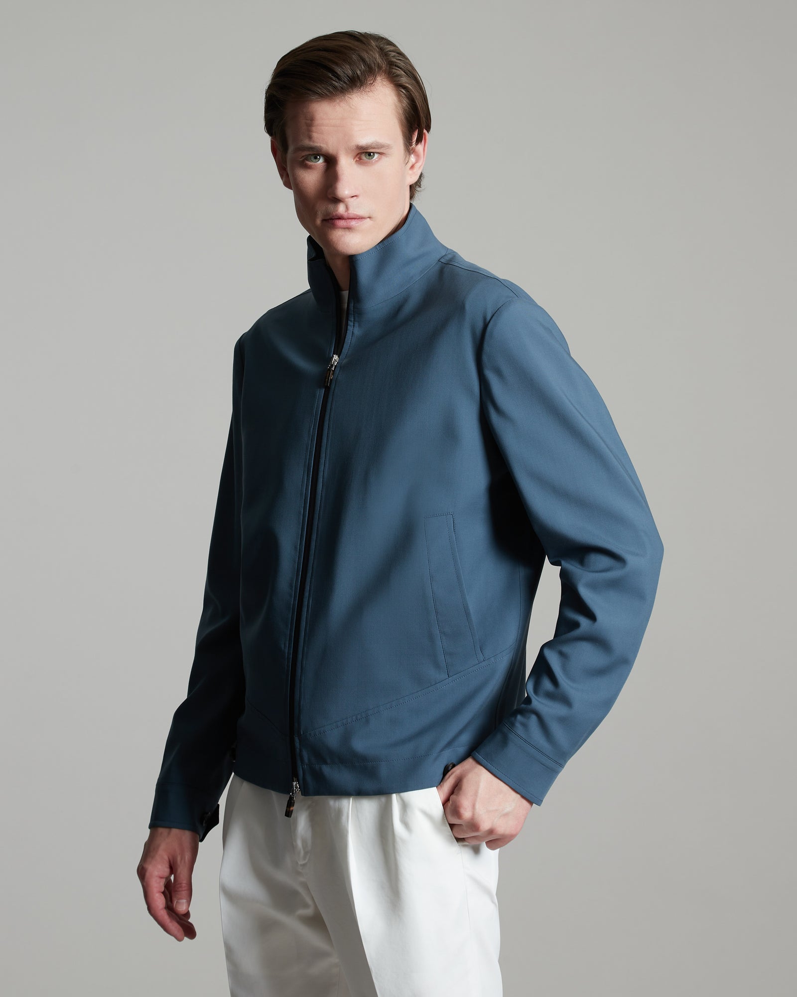 Cobalt blue 12.8 Kid Wool jacket